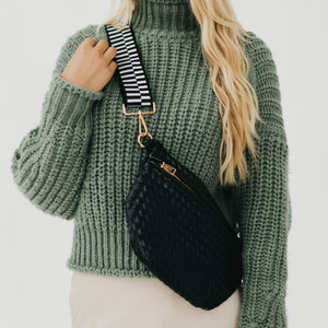 Westlyn Woven Bum Bag - NO STUDS-Bum Bag-Pretty Simple