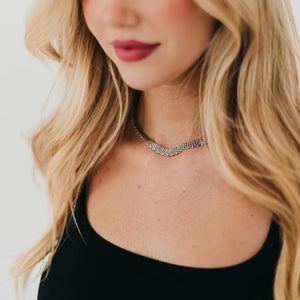 Addelynn Mesh Necklace - WATERPROOF-Necklace-Pretty Simple
