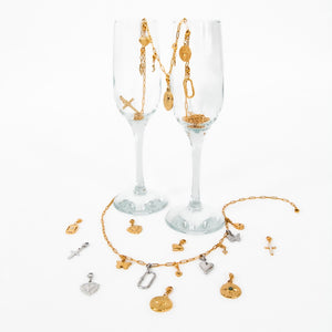 Chanelle Custom Charm Necklace Charms - WATERPROOF-Pretty Simple