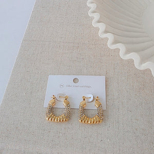 Daphne Hoop Earrings - WATERPROOF