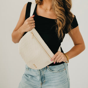 Diagonal Woven Westlyn Bum Bag - COMING SOON!!!-Bum Bag-Pretty Simple