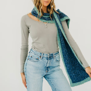 Estelle Two Tone Scarf-Scarf-Pretty Simple