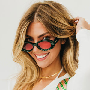 Hadley Oval Sunglasses-Sunglasses-Pretty Simple