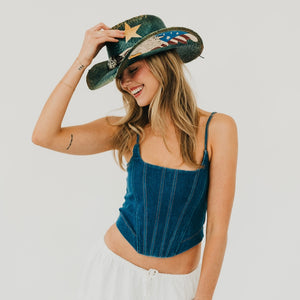 Land I Love USA Cowboy Hat-Hat-Pretty Simple