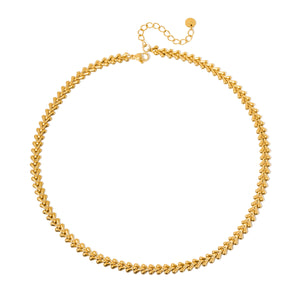 Chevron Chain Necklace - WATERPROOF-Necklace-Pretty Simple