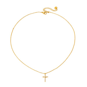 Shiloh Simple Cross Necklace - WATERPROOF