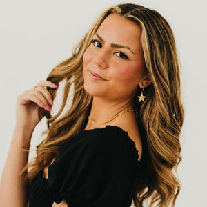 Ocean Pearl Starfish Earrings - WATERPROOF-Earrings-Pretty Simple