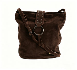 Rosemary Suede Bucket Bag-Shoulder Bag-Pretty Simple