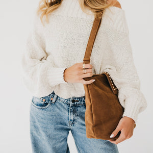 Rosemary Suede Bucket Bag-Shoulder Bag-Pretty Simple