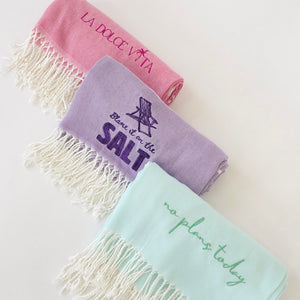 Toni Turkish Beach Towel-Accessories-Pretty Simple