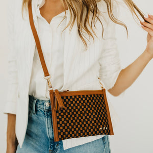 Veda Woven Crossbody and Clutch Bag-Crossbody Bag-Pretty Simple