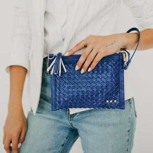 Veda Woven Crossbody and Clutch Bag-Crossbody Bag-Pretty Simple