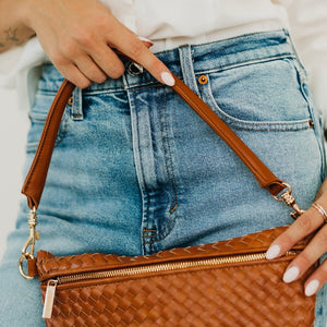 Vicky Vegan Leather Tube Strap-Straps-Pretty Simple