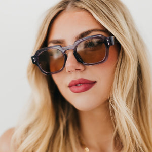 Blocky Square Retro Sunglasses-Pretty Simple