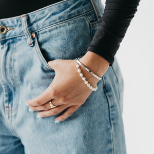 Daisy Bangle Bracelet - WATERPROOF-Bracelet-Pretty Simple