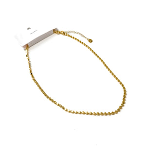 Dakota Disc Chain Necklace - WATERPROOF-Necklace-Pretty Simple