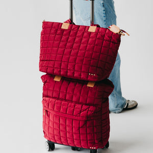 Day Dreamer Quilted Tote Bag Wholesale-Tote Bag-Pretty Simple