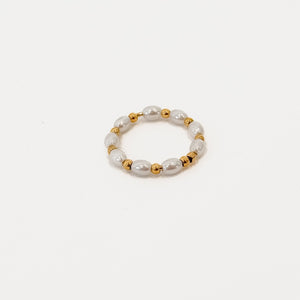 Delightful Pearl Ring - WATERPROOF-Ring-Pretty Simple
