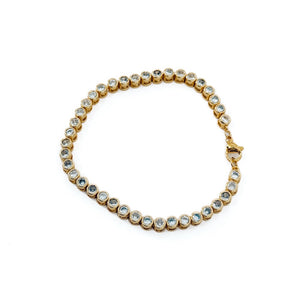 Tennis Bracelet Frosted In Diamonds - WATERPROOF-Bracelet-Pretty Simple