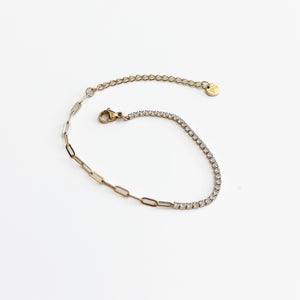 Diamond Tennis Chain Bracelet - WATERPROOF-Bracelet-Pretty Simple