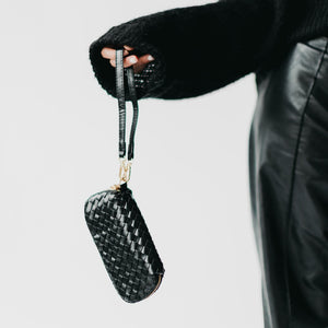 Dylan Woven Sunglass Case Wristlet-Pouch-Pretty Simple