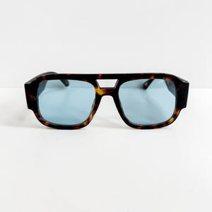 Ellen Retro Square Pilot Sunglasses-Sunglasses-Pretty Simple