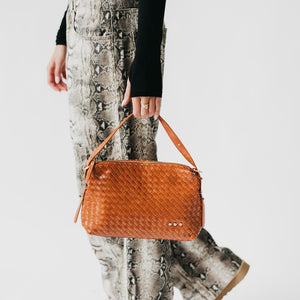 Harper Hobo Woven Shoulder Bag-Crossbody Bag-Pretty Simple
