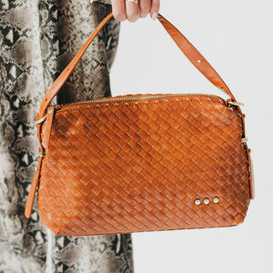 Harper Hobo Woven Shoulder Bag-Crossbody Bag-Pretty Simple