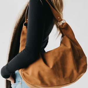 Hazel Hobo Shoulder Bag with Tassel-Pretty Simple