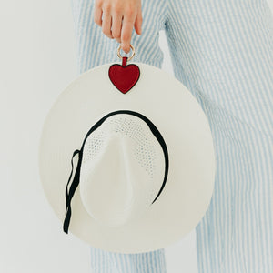 Heidi Heart Magnetic Hat Carry Clip-Hat Clip-Pretty Simple