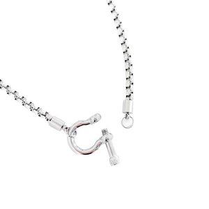 Lucky Me Horseshoe Toggle Necklace - WATERPROOF-Necklace-Pretty Simple