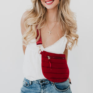 Jolie Puffer Belt Bag Wholesale-Bum Bag-Pretty Simple