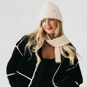 Joy Dynamic Scarf and Beanie Duo Wholesale-Scarf-Pretty Simple