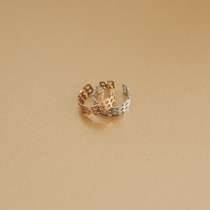 Lennon Lattice Ring *WATERPROOF*-Ring-Pretty Simple