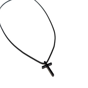 Gio L'uomo Mens Collection Cross Necklace-Necklace-Pretty Simple