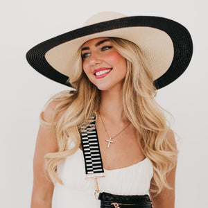Miami Summer Wide Floppy Sun Hat-Hat-Pretty Simple