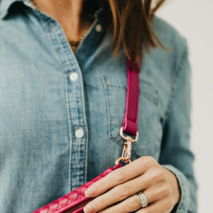 Minimalist Vegan Leather Crossbody Strap-Straps-Pretty Simple