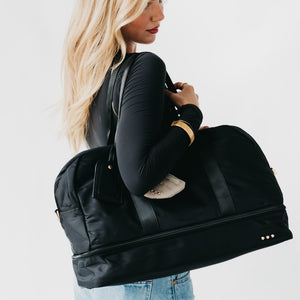 Nissa Nylon Weekender Bag-Tote Bag-Pretty Simple