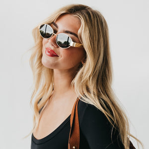 Opal Oval Sunglasses-Sunglasses-Pretty Simple