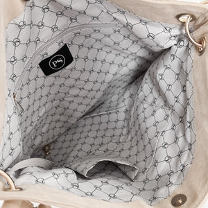 Rosalie Rivet Suede Hobo Bag-Tote Bag-Pretty Simple