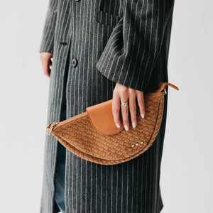 Selena Suede Flap Crossbody-Crossbody Bag-Pretty Simple