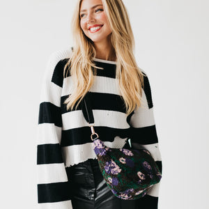 Shirley Sherpa Crossbody Bag-Crossbody Bag-Pretty Simple