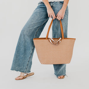 Woven Tiffany Organizer Tote Bag-Tote Bag-Pretty Simple