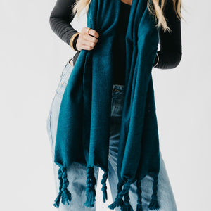 Twyla Twisted Tassel Scarf-Scarf-Pretty Simple