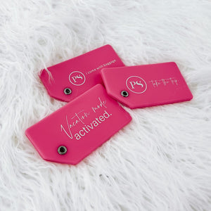 Vacation Tags-Pretty Simple