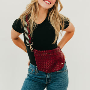 Westlyn Woven Bum Bag Wholesale - TOP SELLER-Bum Bag-Pretty Simple