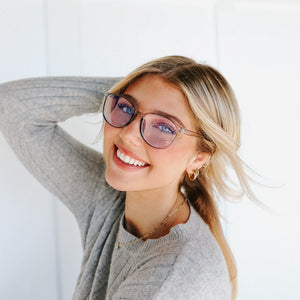 Charlotte Blue Light Glasses- Wholesale - Pretty Simple