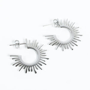 Sunburst Hoop Earring- Wholesale - Pretty Simple