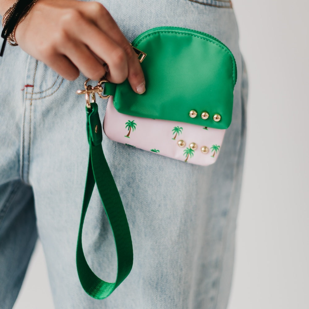 Summer Spritz Dual Pouch Wristlet-Wallet-Pretty Simple