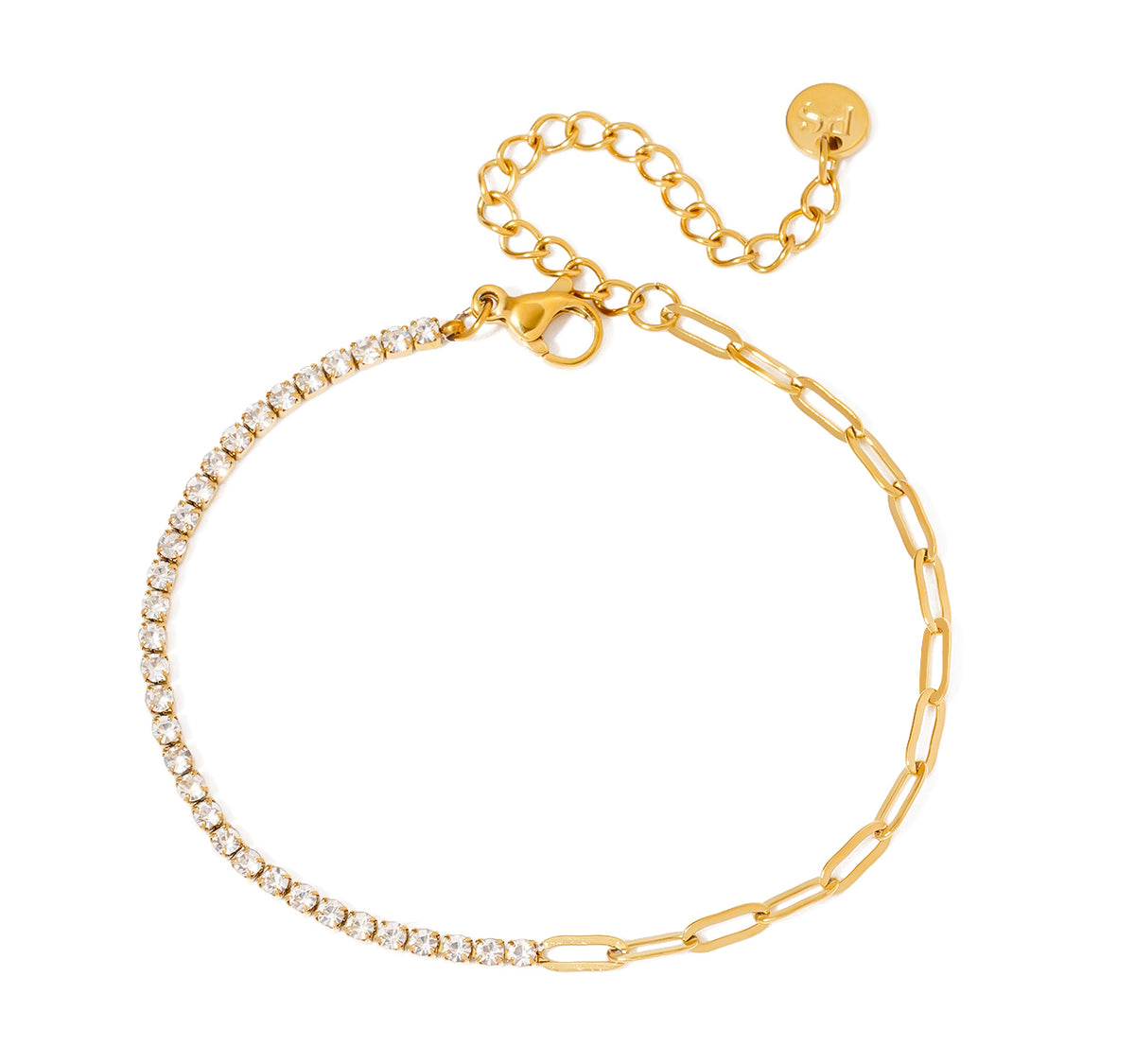Diamond Tennis Chain Bracelet - WATERPROOF-Bracelet-Pretty Simple